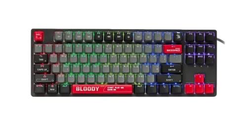 Клавіатура Bloody S87 Energy Red Black (ENG/RUS/UKR)