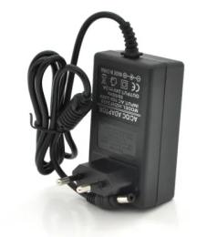 Імпульсний блок живлення Voltronic YM-2420 Black 24В 2А (48Вт) штекер 5,5/2,5 + кабель живлення, Q100