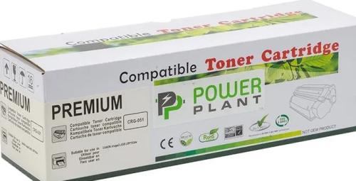 Тонер-картридж для принтера PowerPlant Canon MF267dw (CRG-051) Black (з чипом)