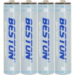 Акумулятор BESTON AAA Li-ion 400mah 1.5V 4 шт. USB-C (3AC-18/AA620272)