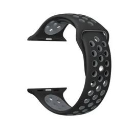 Ремінець для смарт-годинника Infinity EpiK Sport Nike + Apple watch 38mm/40mm Black Gray