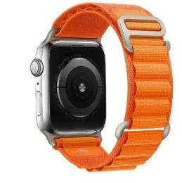 Ремінець для смарт-годинника Infinity Alpine Apple Watch 38mm/40mm Orange тканина