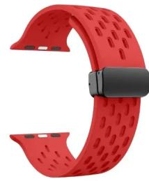 Ремінець для смарт-годинника Infinity Magnet Sport Apple Watch 42/44/45/49 mm Red