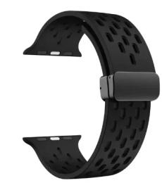 Ремінець для смарт-годинника Infinity Magnet Sport Apple Watch 38/40/41 mm Black