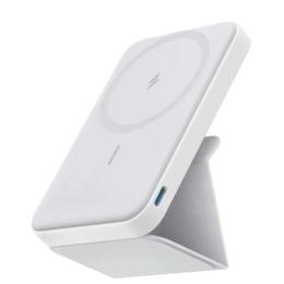 Зовнішній портативний акумулятор Anker 622 Magnetic Wireless Portable Charger 5000mAh Buds White (A1614)