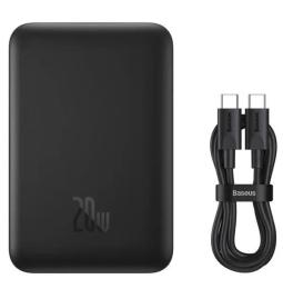 Зовнішній портативний акумулятор Baseus Magnetic Mini Air 10000 mAh 20W Black (P10059001113-00)