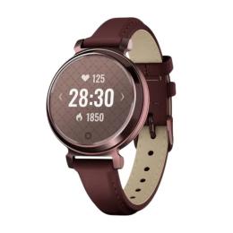 Смарт-годинник Garmin Lily 2 Dark Bronze with Mulberry Leather Band (010-02839-03)