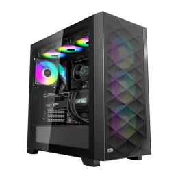 Корпус для ПК PcCooler C3D510 BK ARGB Black