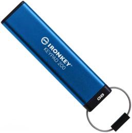 Флеш память Kingston IronKey Keypad 200 Type-A USB3.2 32GB Blue (IKKP200/32GB)