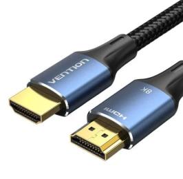 Відео-кабель Vention Aluminum Alloy Type (ALGLF) HDMI (тато)  -  HDMI (тато) 1m Blue