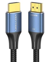 Відео-кабель Vention Aluminum Alloy Type (ALGLH) HDMI (тато)  -  HDMI (тато) 2m Blue