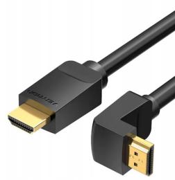 Відео-кабель Vention (AAQBH) HDMI Right Angle Cable (тато) - HDMI (тато) 2m Black