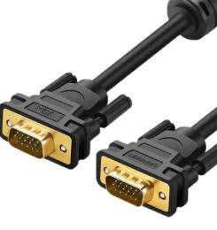 Відео-кабель Ugreen VG101 VGA (тато)  -  VGA (тато) 1m Black (UGR-11673)