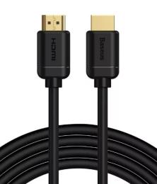 Відео-кабель Baseus High Definition HDMI (тато)  -  HDMI (тато) 3m Black