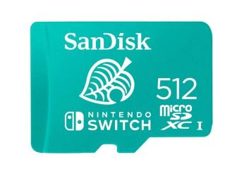 Карта памяті SanDisk 512GB microSDXC for Nintendo Switch (SDSQXAO-512G-GNCZN)