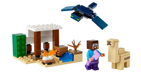 Конструктор LEGO Minecraft Експедиція Стіва в пустелю (21251)