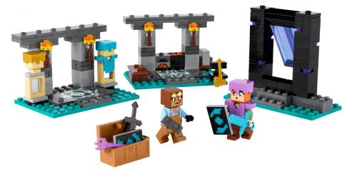 Конструктор LEGO Minecraft Зброярня (21252)