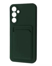 Чохол-накладка WAVE Colorful Pocket Samsung Galaxy A25 Dark Green