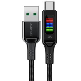 Дата-кабель Acefast C7-04 USB-A (тато)  -  USB-C (тато) Black