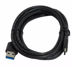 Дата-кабель Patron (PN-USB3-TYPEC-2M) B Type-C (тато) 2m Black (PN-USB3-TYPEC-2M)