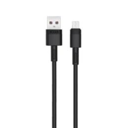 Дата-кабель XO NB-Q166 USB Type-A (тато)  -  microUSB (тато) 1m Black 5A