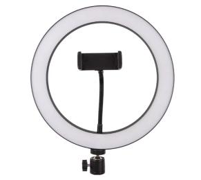 Кільцева лампа EpiK Flat Ring 10 Black + tripod 2.1m