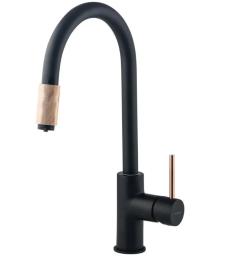 Кухонний змішувач Deante Aster BCA B64M Black Copper