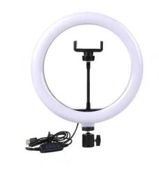 Кільцева лампа Infinity LС-338 (36 см) із затискачем для телефону