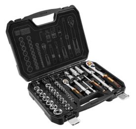 Набір інструментів Neo Tools 10-054 73шт, 1/2, 1/4, CrV