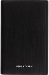 Зовнішня кишеня для диска PowerPlant 2.5 SATA USB3.1 (HC380473) Black