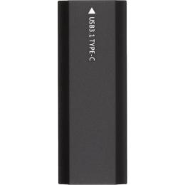 Зовнішня кишеня для диска PowerPlant NVMe/SATA M.2 SSD to USB 3.1 Black (HC380459)