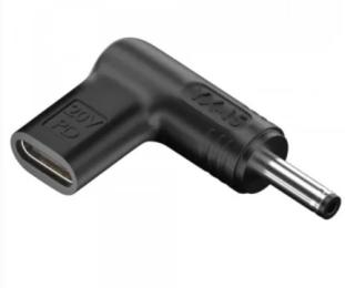 Перехідник Infinity ASUS 20V Power Delivery Type-C (мама) - DC (тато) 4.0 * 1.35мм Black