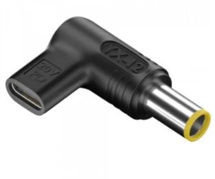 Перехідник Infinity IBM 20V Power Delivery Type-C (мама)  -  DC (тато) 7.9 * 5.5мм Black