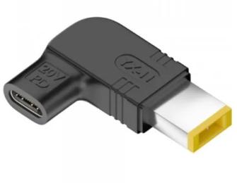 Перехідник Infinity Lenovo 20V Power Delivery Type-C (мама) - DC (тато) 11 * 4.5мм Black