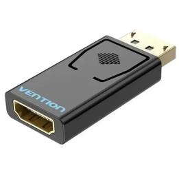 Перехідник Vention DisplayPort (тато)  -  HDMI (мама) Black (HBKB0)