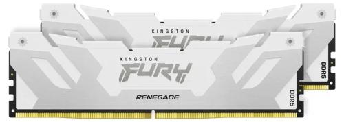 Оперативна память Kingston FURY 32GB (2x16GB) DDR5 7600 MHz Renegade Silver White (KF576C38RWK2-32)