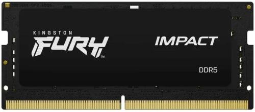 Оперативна память Kingston FURY 16GB (2x8GB) SO-DIMM DDR5 4800 MHz Impact (KF548S38IBK2-16)