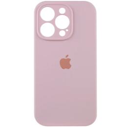 Чохол-накладка Infinity Silicone Case Full Camera для Apple iPhone 15 Pro Powder