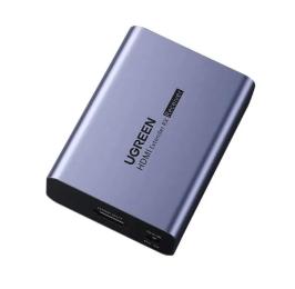 Перехідник Ugreen CM609 HDMI (мама) - LAN (мама) Metal