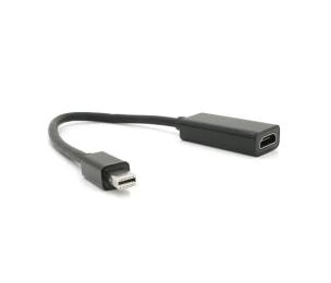 Перехідник Voltronic mini Display Port (тато)  -  HDMI (мама) Black