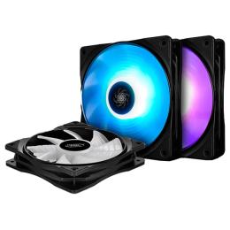 Вентилятор для ПК Deepcool RF 120 3 in 1 Black (DP-FRGB-RF120-3C)