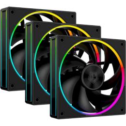 Вентилятор для ПК ID-COOLING AF 127 ARGB Black Trio (AF-127-ARGB-K TRIO)
