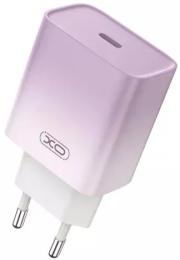 Адаптер живлення для телефона XO CE18 Purple PD30W USB-C (EU)