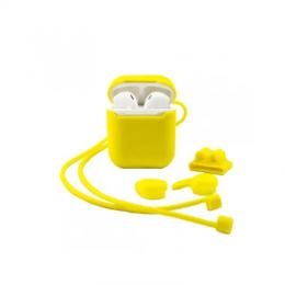 Чохол для навушників XO Lightning AirPods Silicone earphone cover Yellow