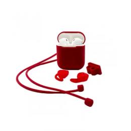 Чохол для навушників XO Lightning AirPods Silicone earphone cover Red