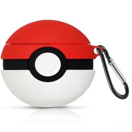 Чохол для навушників EpiK Cartoons&amp;Heroes для навушників AirPods 3 + карабін (Покебол)