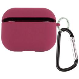 Чохол для навушників EpiK з мікрофіброю для навушників Airpods Pro Plum