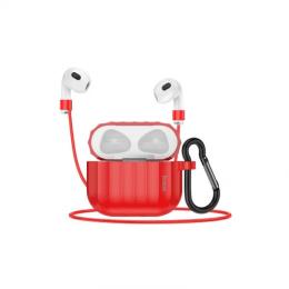Чохол для навушників Hoco WB22 APs3 Glory series silicone protective case Red