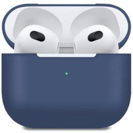 Чохол для навушників MakeFuture Apple AirPods 3 Silicone Blue (MCL-AA3BL)
