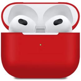 Чохол для навушників MakeFuture Apple AirPods 3 Silicone Red (MCL-AA3RD)